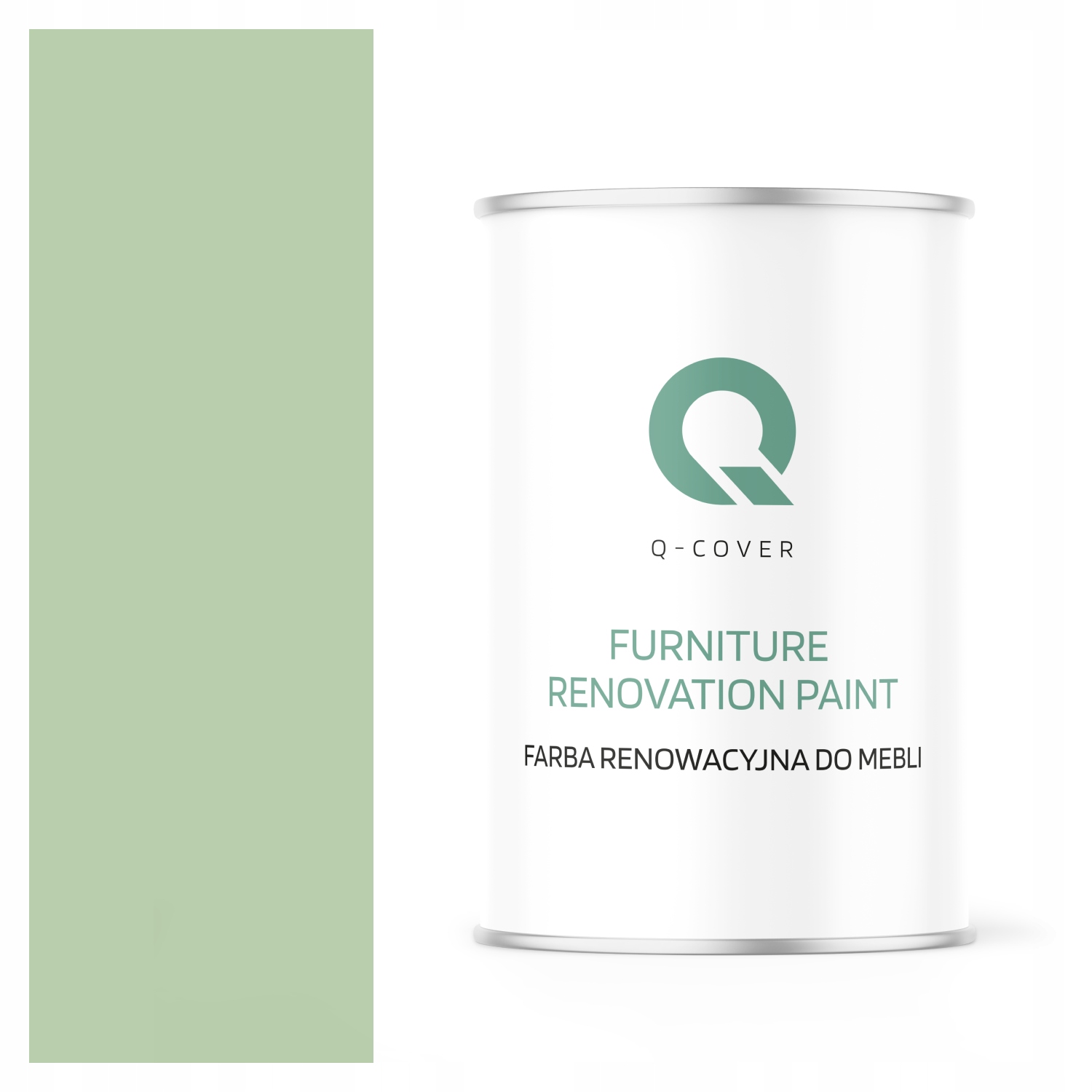 Farba Do Mebli Kuchennych Frontów Zielony Pastelowy Ral 6019 Satyna 1L