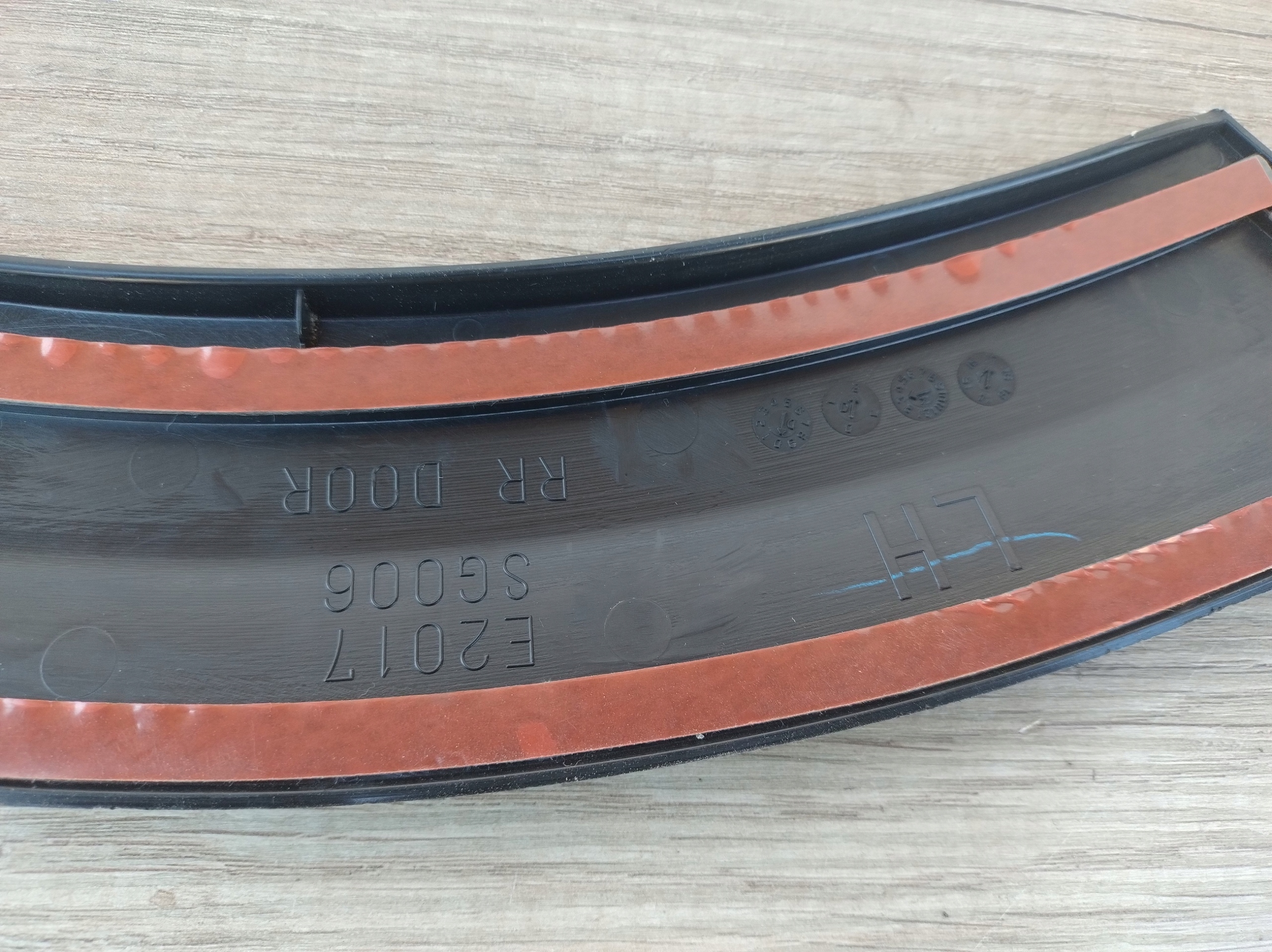 SUBARU FORESTER 4 IV left moulding door rear part cap E2017-SG006 K78/607
