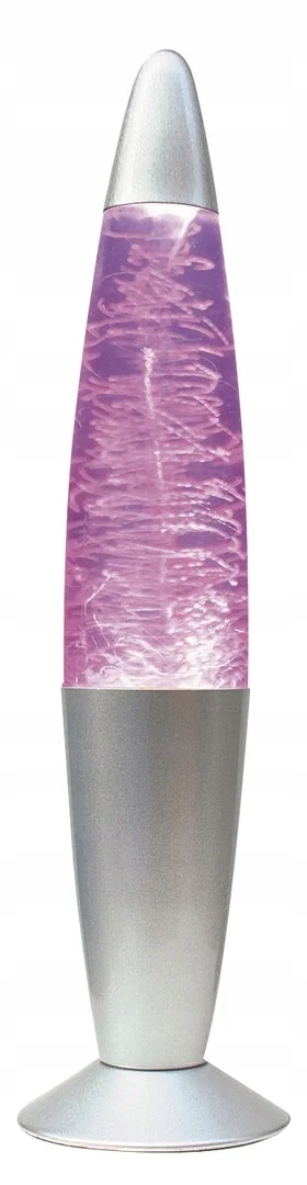 Dekorativní lávová lampa stříbrná s vestavěným Led 0.9W Millie 4533 Rabalux