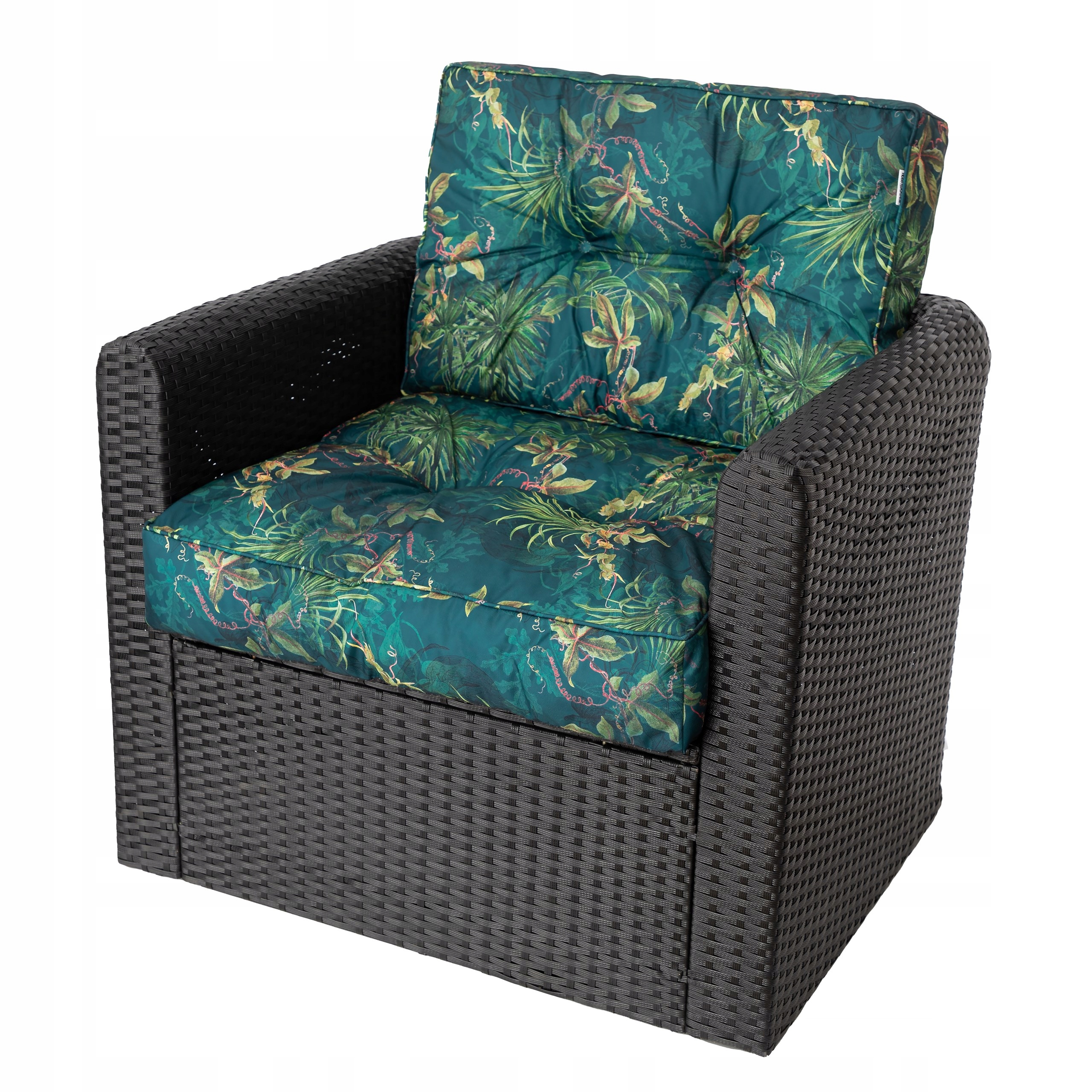 Vankúš na kreslo, pohovku, lavičku, technorattan 68x68