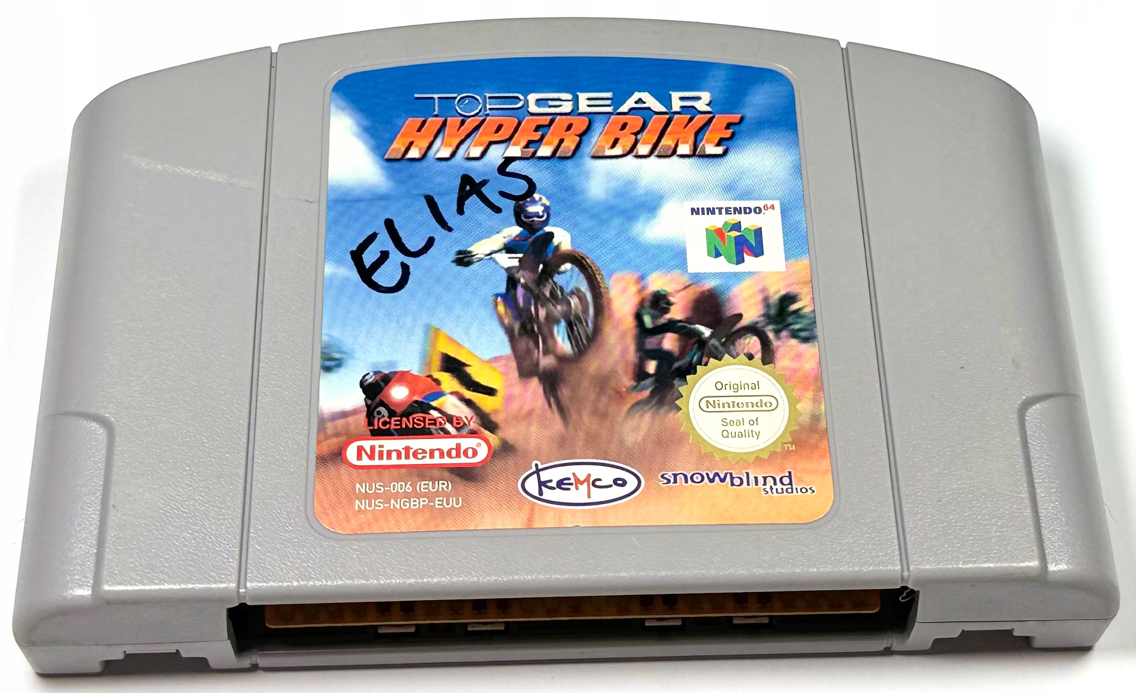 TOP GEAR HYPER BIKE Nintendo 64 pudełkowa