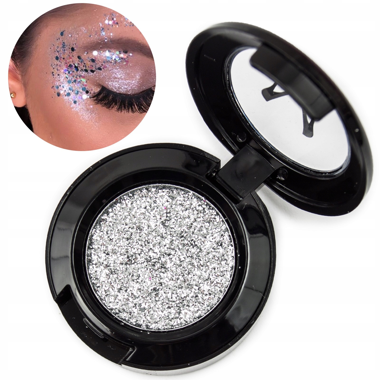 BROKATOWY CIEŃ do powiek PASTA BROKAT GLITTER