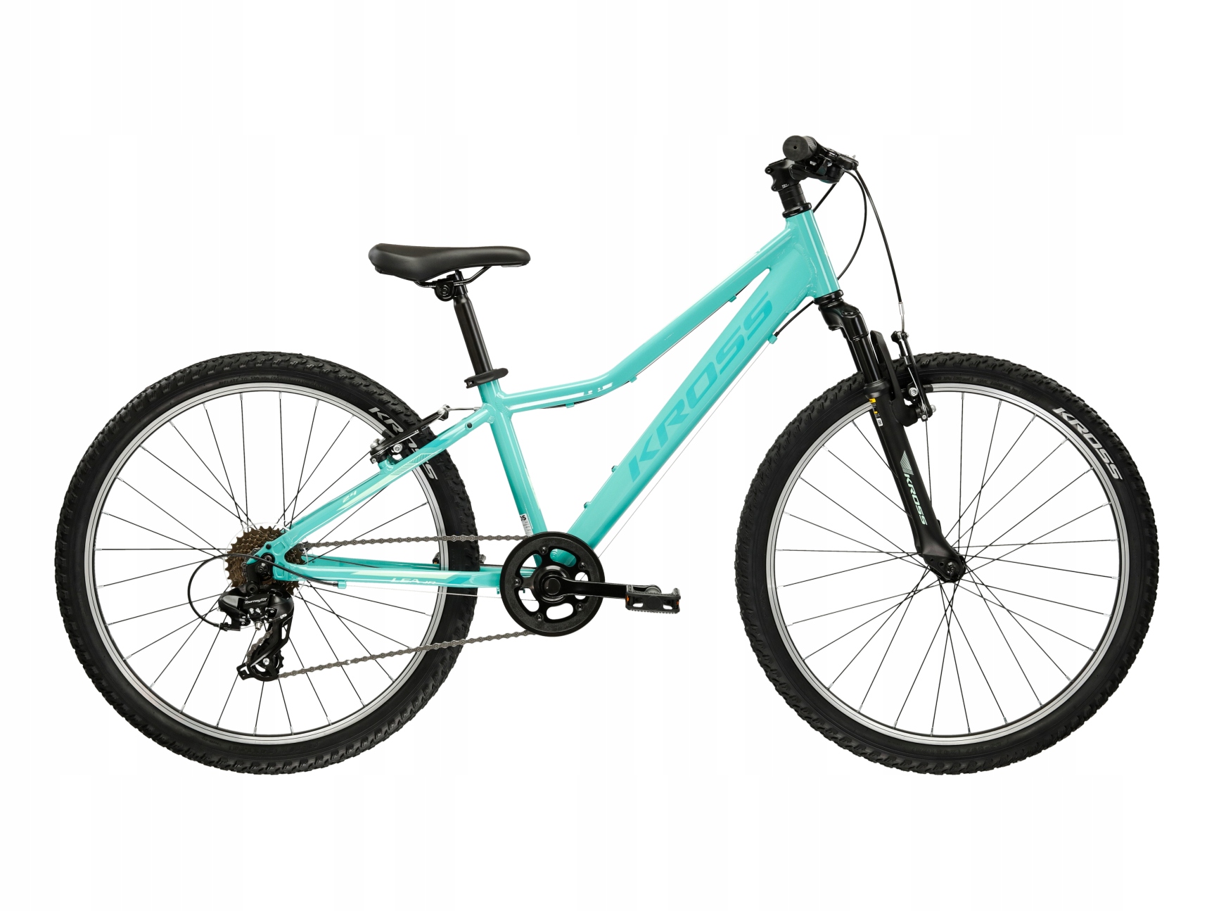 Rower Kross Lea Jr 1.0 D 24 S Seledynowy