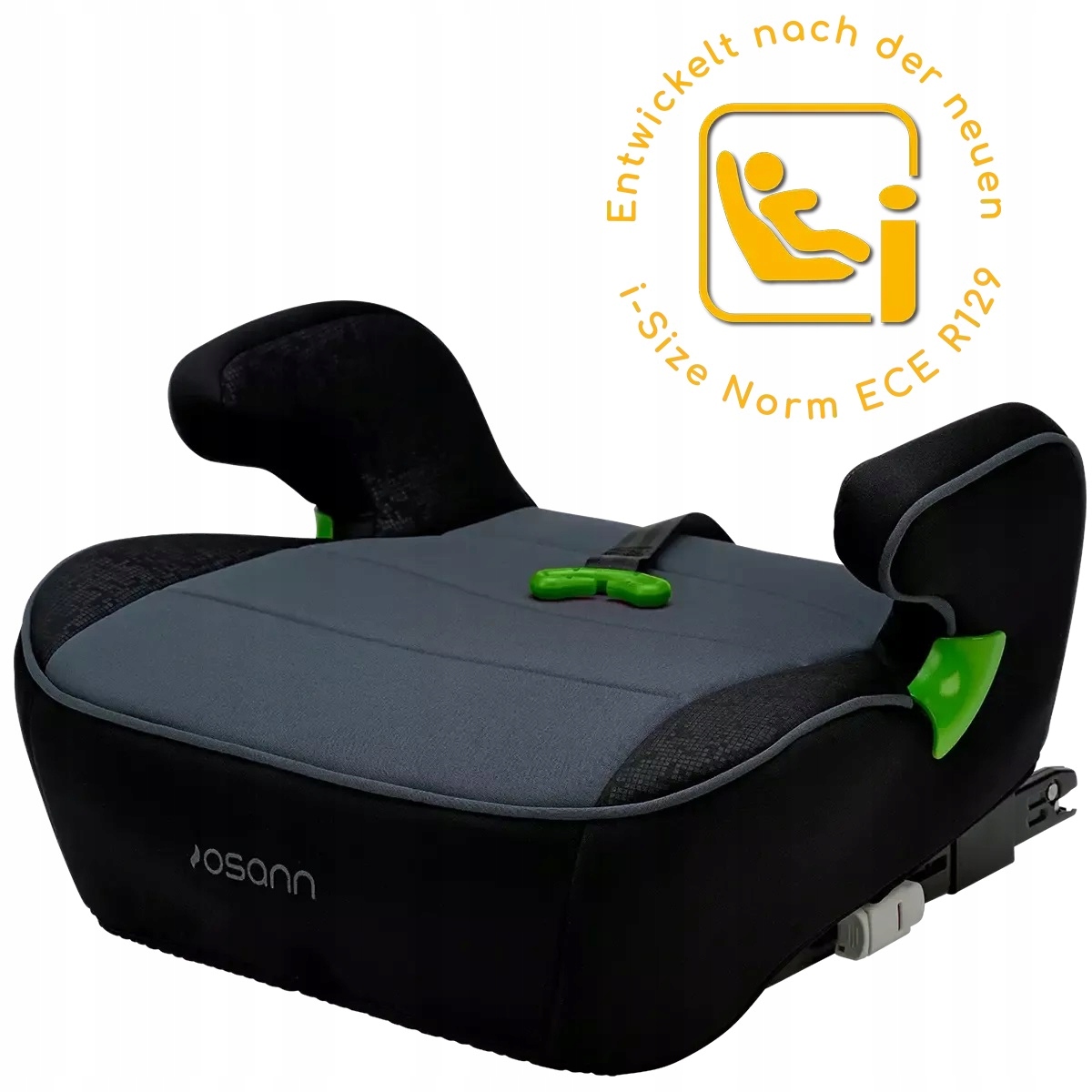 Podstawka OSANN Junior Isofix I-Size z pasem Gurtfix Pixel Black