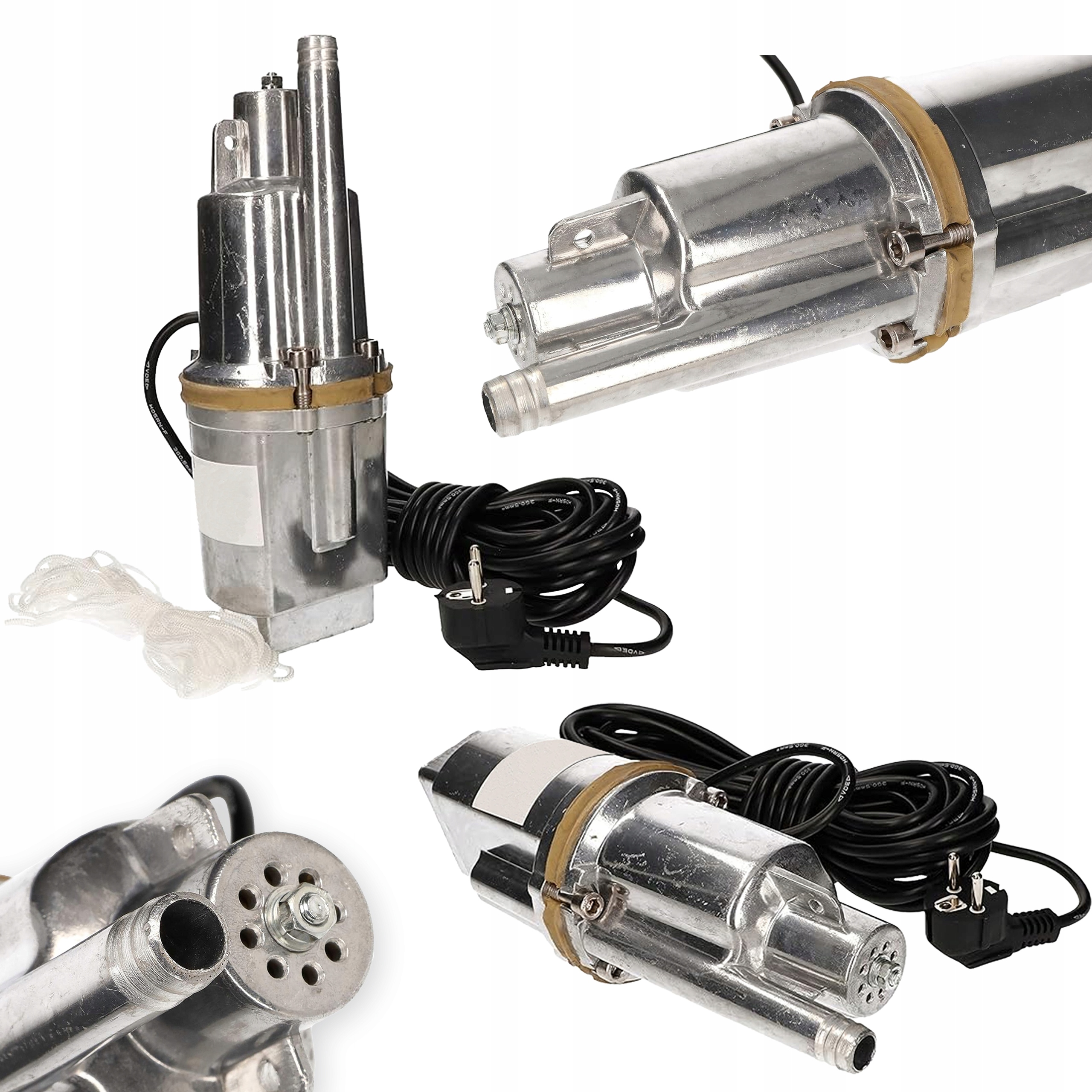 Pompa Do Wody Czystej I Brudnej Zatapialna Pompka Typu Ruska 600W Wydajna