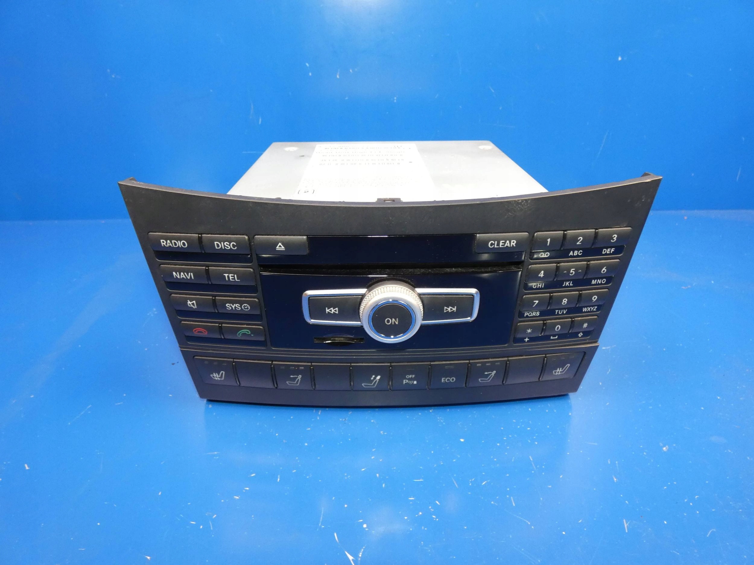 MERCEDES E KLASA W207 W212 RADIO FABRYCZNE Navigation