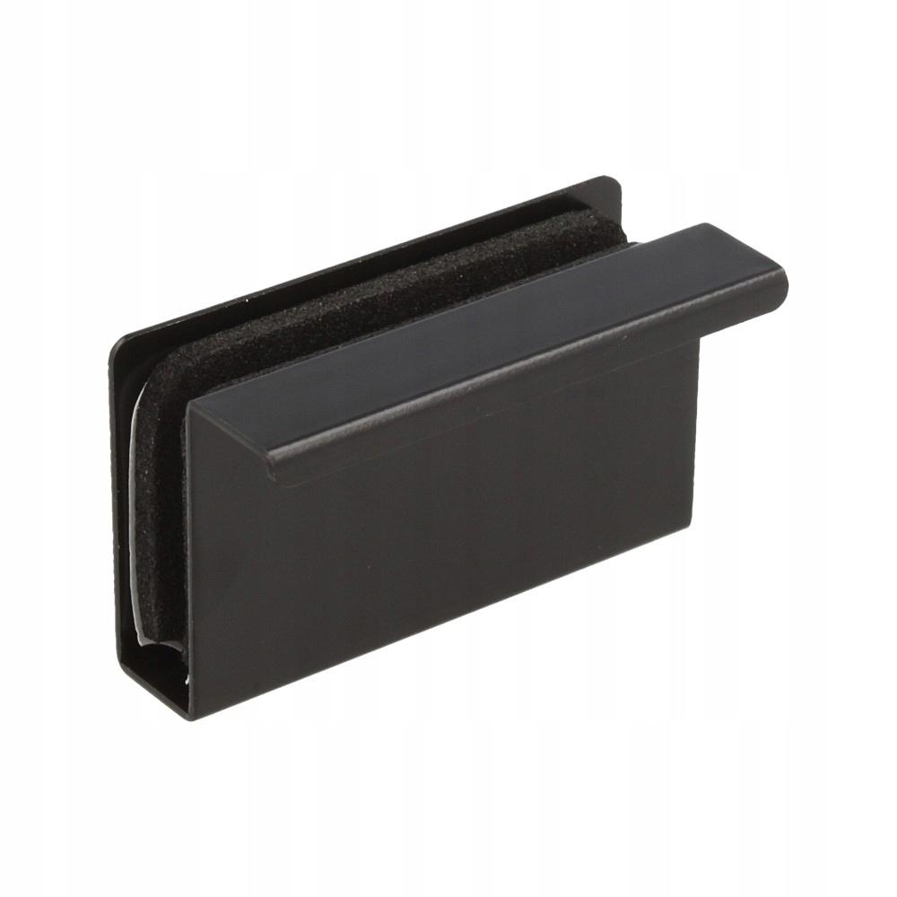 

Uchwyt drzwiczek gabloty szkła 4-6mm czarny Siso