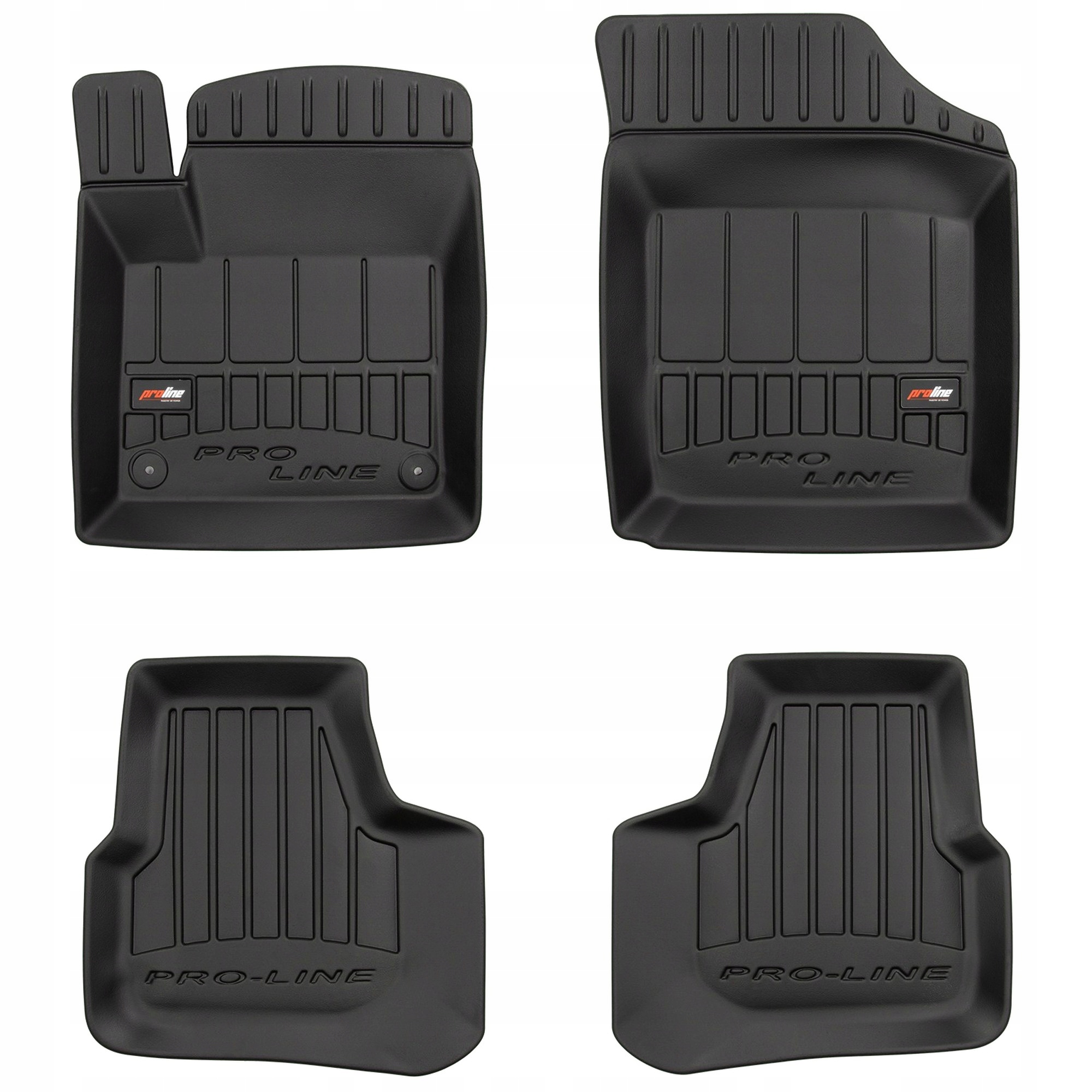 3D gumové koberce pro Škoda Citigo Seat Mii Vw Up! 2011-2019
