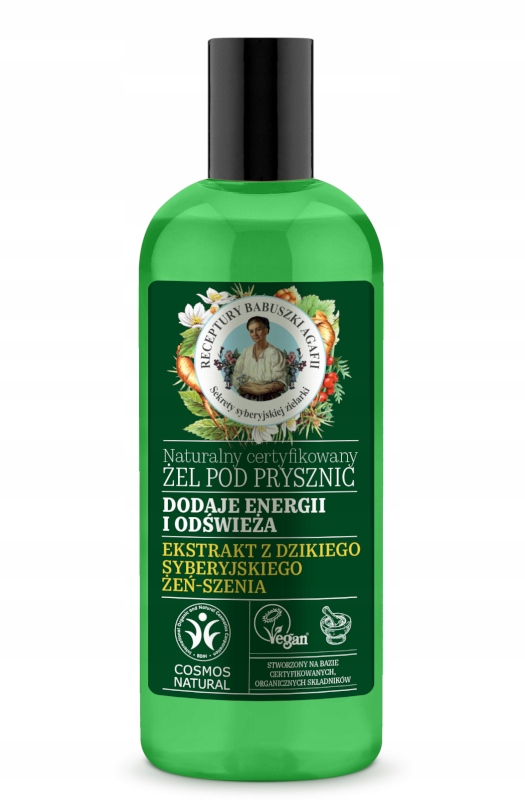 

Babuszka Energizujący żel pod prysznic 260 ml
