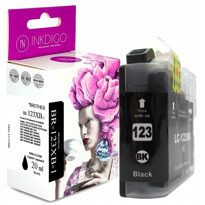 

LC-123BK zamiennik do Brother Dcp-j 132 152 172