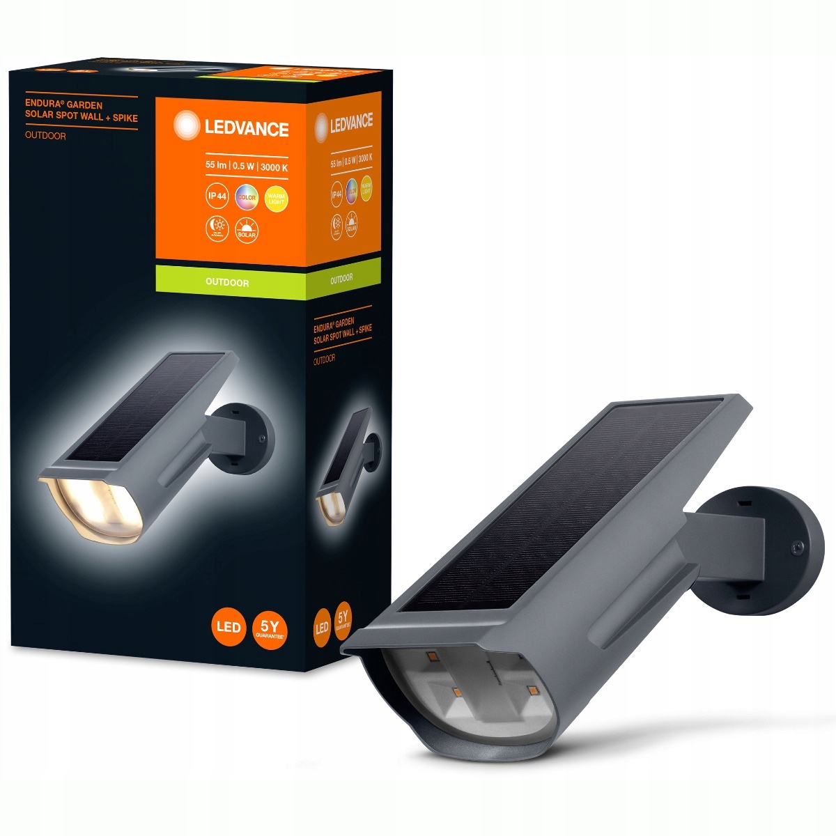 

Lampa elewacyjna Kinkiet Solarny Ledvance