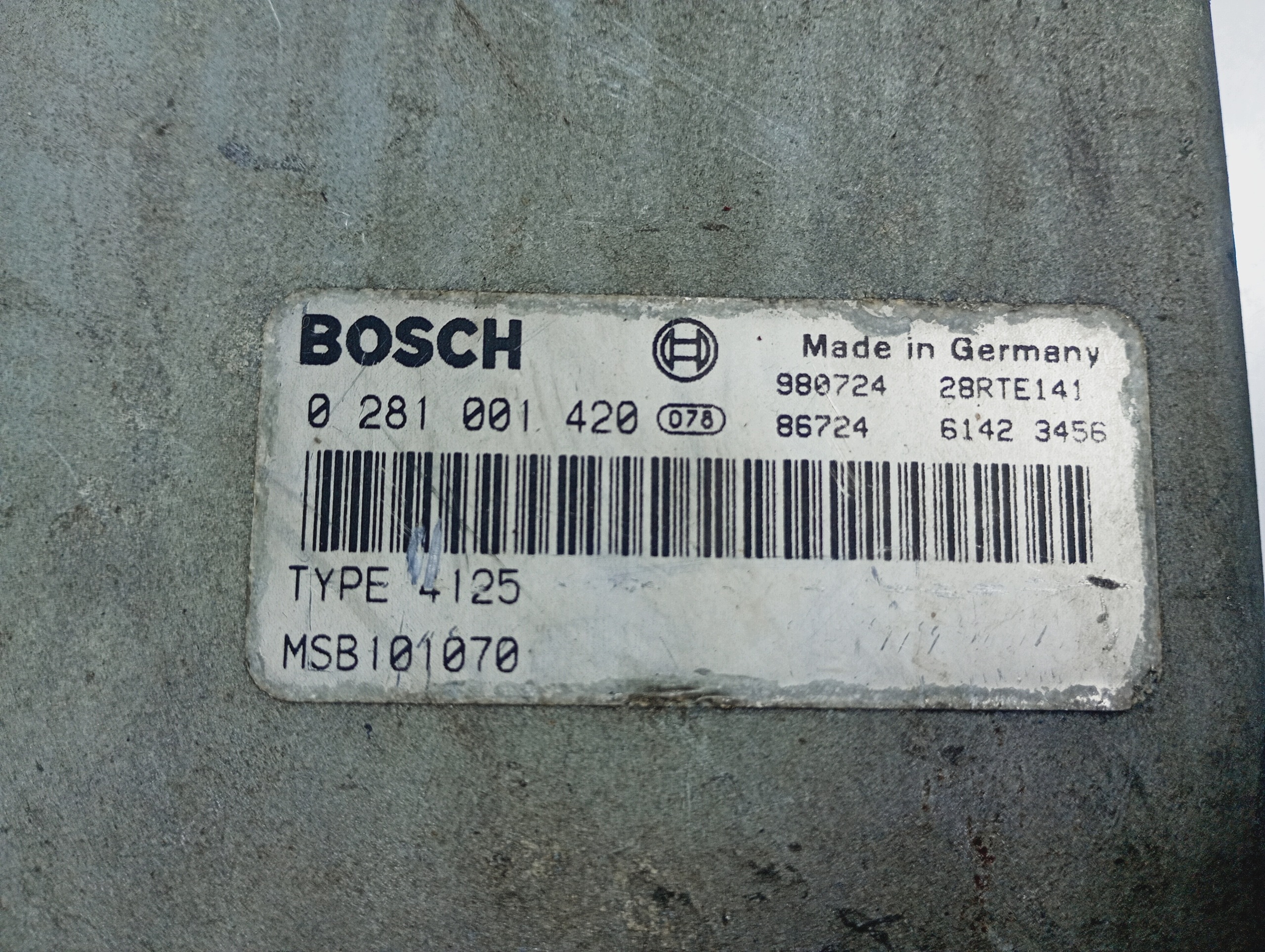 computer Centralina Motore OE 0281001420 Land Rover Freelander 1 e 00-06