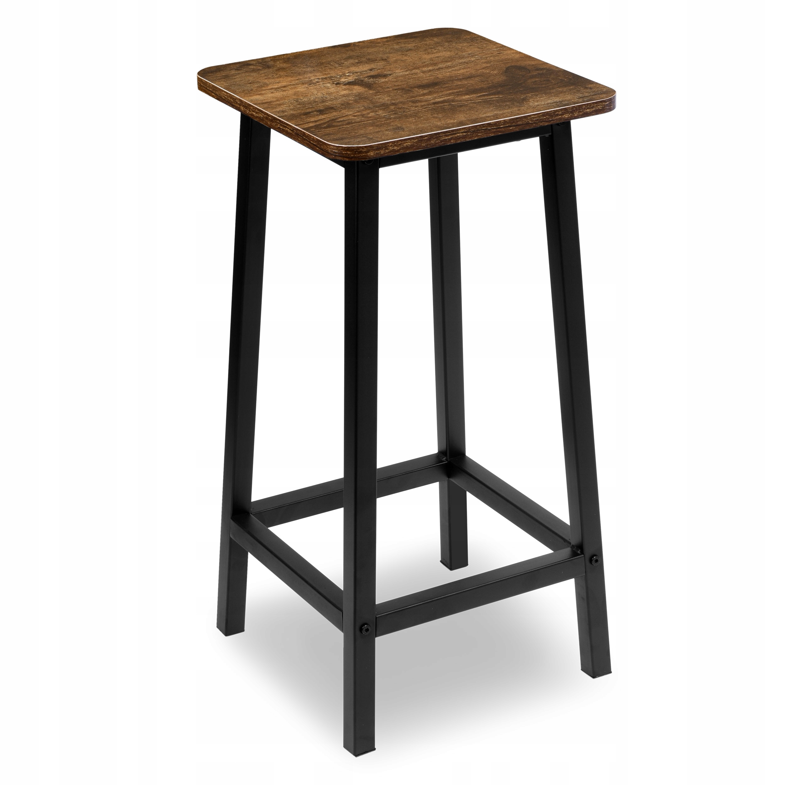 Barová Židle Barová Stolička Kovová Loftová Kuchyňská Stolička Rustikální Loft 65 cm