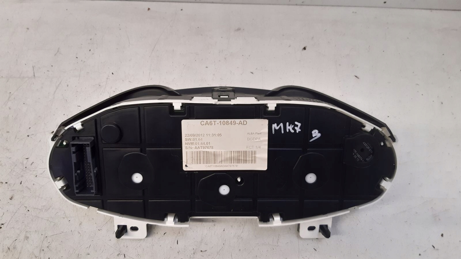 dials Ford Fiesta MK7 1,25i