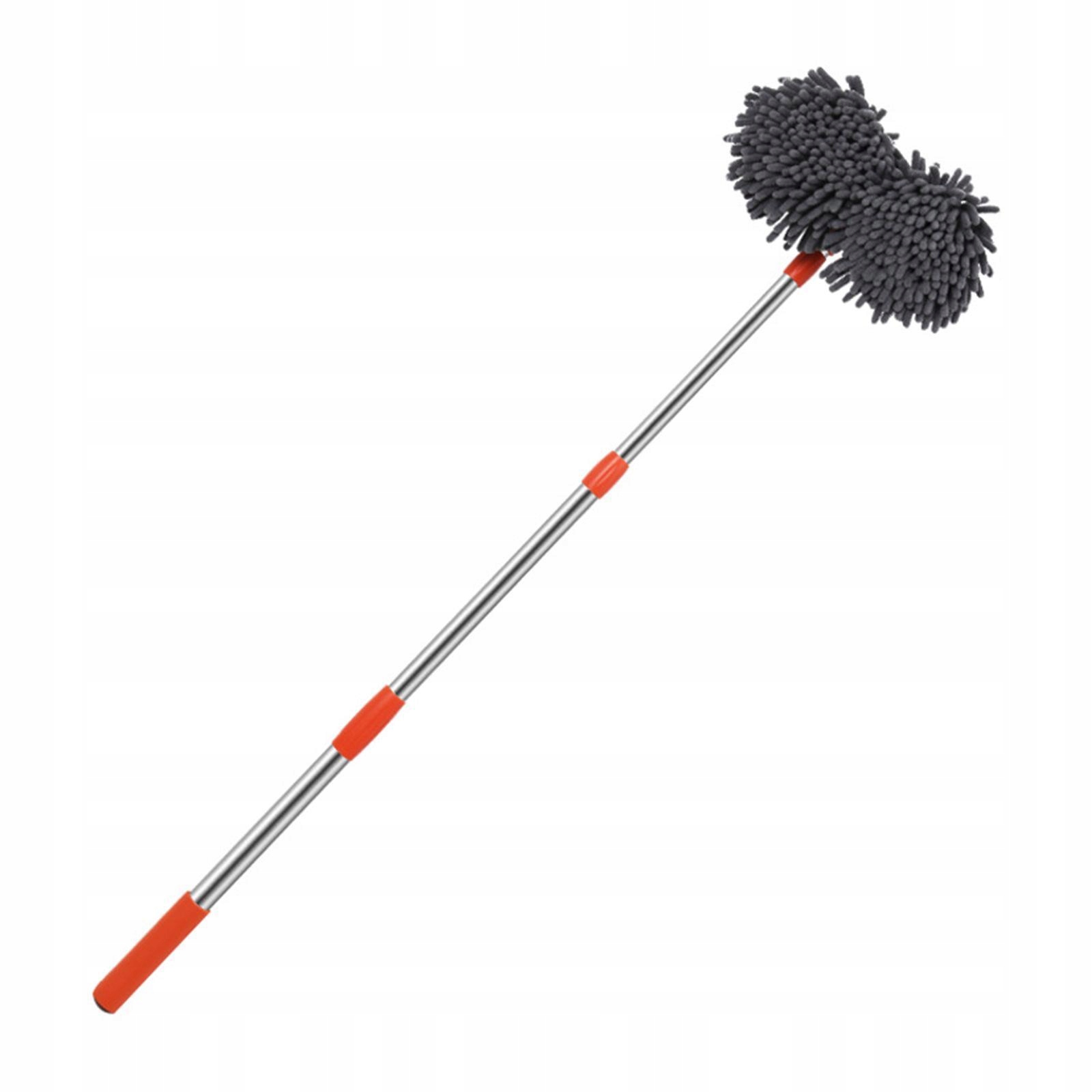 Автомийка телескопічна довга ручка швабра для