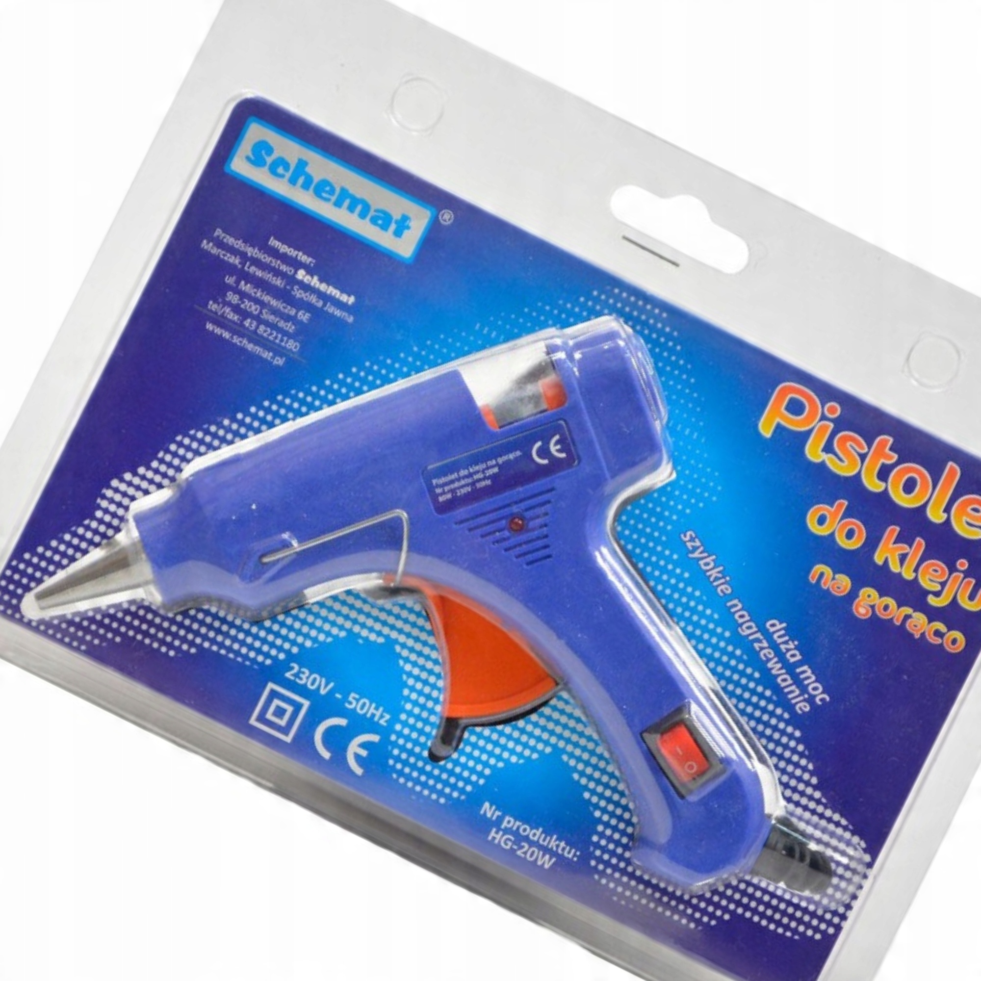

Pistolet do kleju na gorąco 7mm niezastąpiony