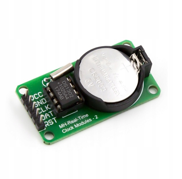 

Moduł zegar czasu rzeczywistego DS1302