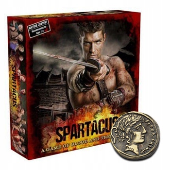 ZESTAW 117 MONET ZAMIENNIK DO GRY SPARTACUS