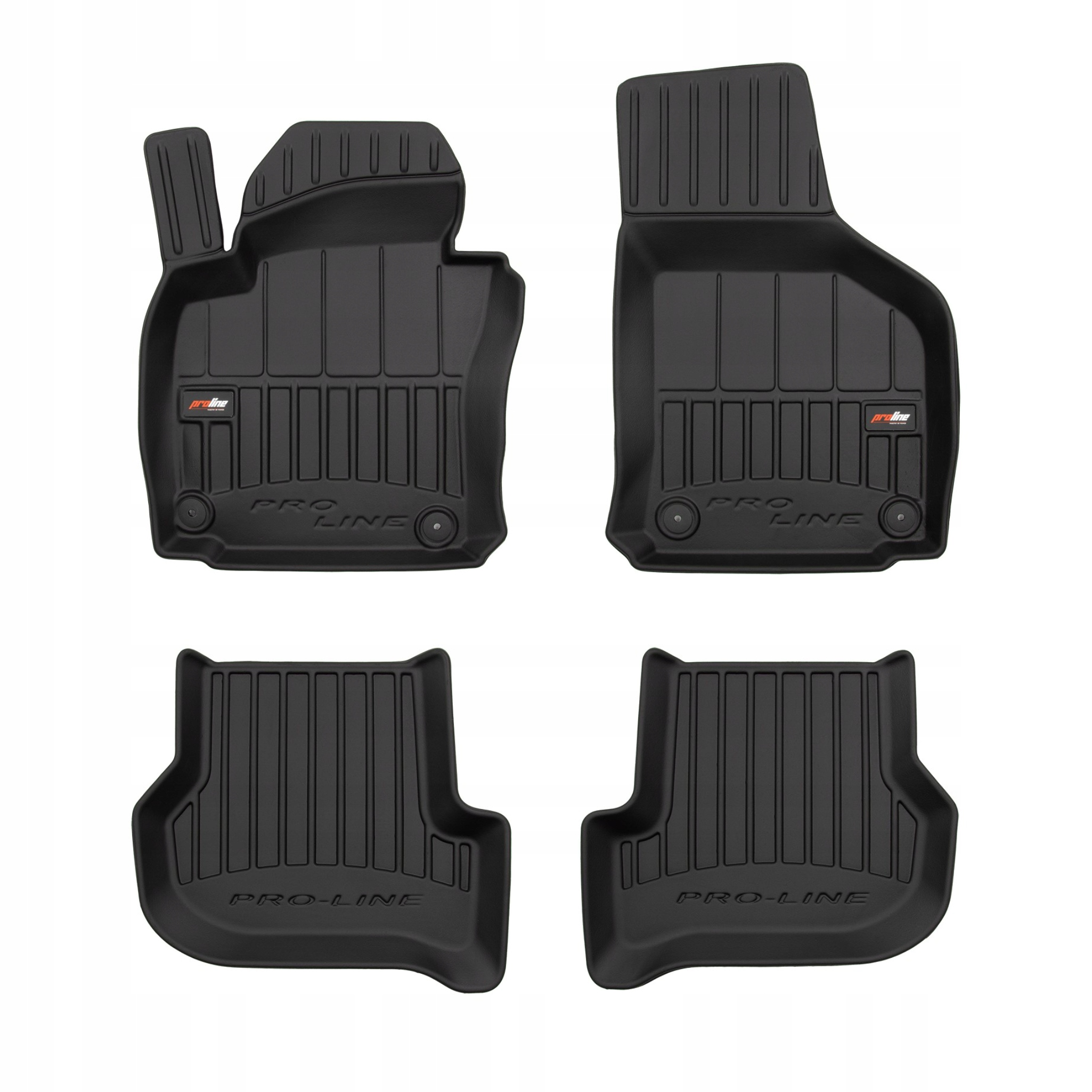 Frogum Gumové 3D koberce pro Škoda Octavia II 2004-2013