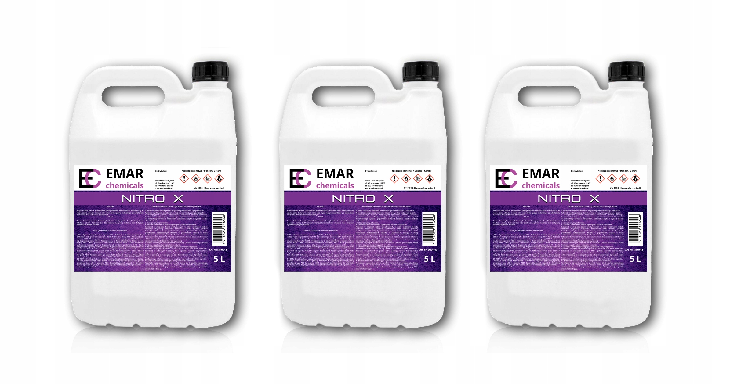 NITRO Rozpuszczalnik ROZCIENCZALNIK 15l