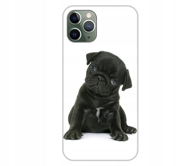 

Etui pokrowiec do iPhone 11 Pro Pies mops szczenia