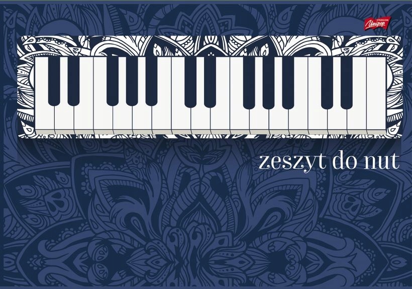 Zeszyty do nut, format A5, 16 kartek, UNIPAP