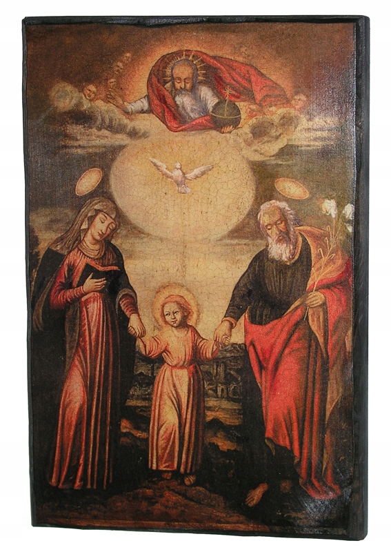 IKONA ŚWIĘTA RODZINA PREZENT ŚW. JÓZEF ROCZNICA*