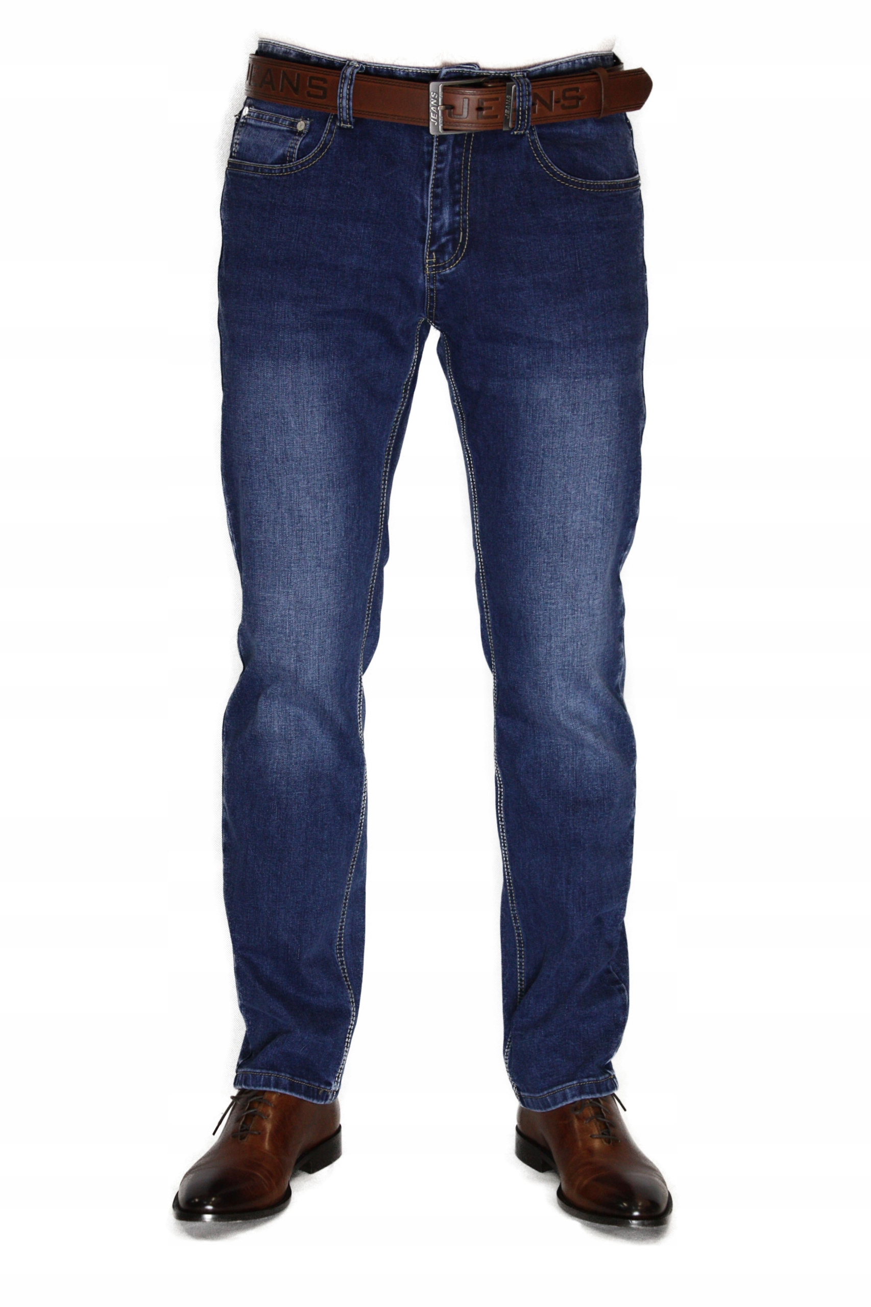 SPODNIE MĘSKIE JEANS REGULAR W36 L30 PAS 94-96 Marka inna