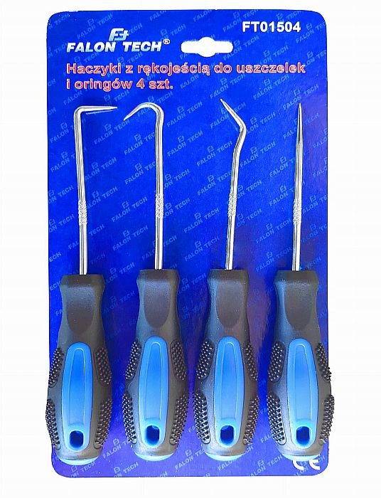 HACZYKI SZPIKULCE GROTY DO ORINGÓW USZCZELEK 4 EL