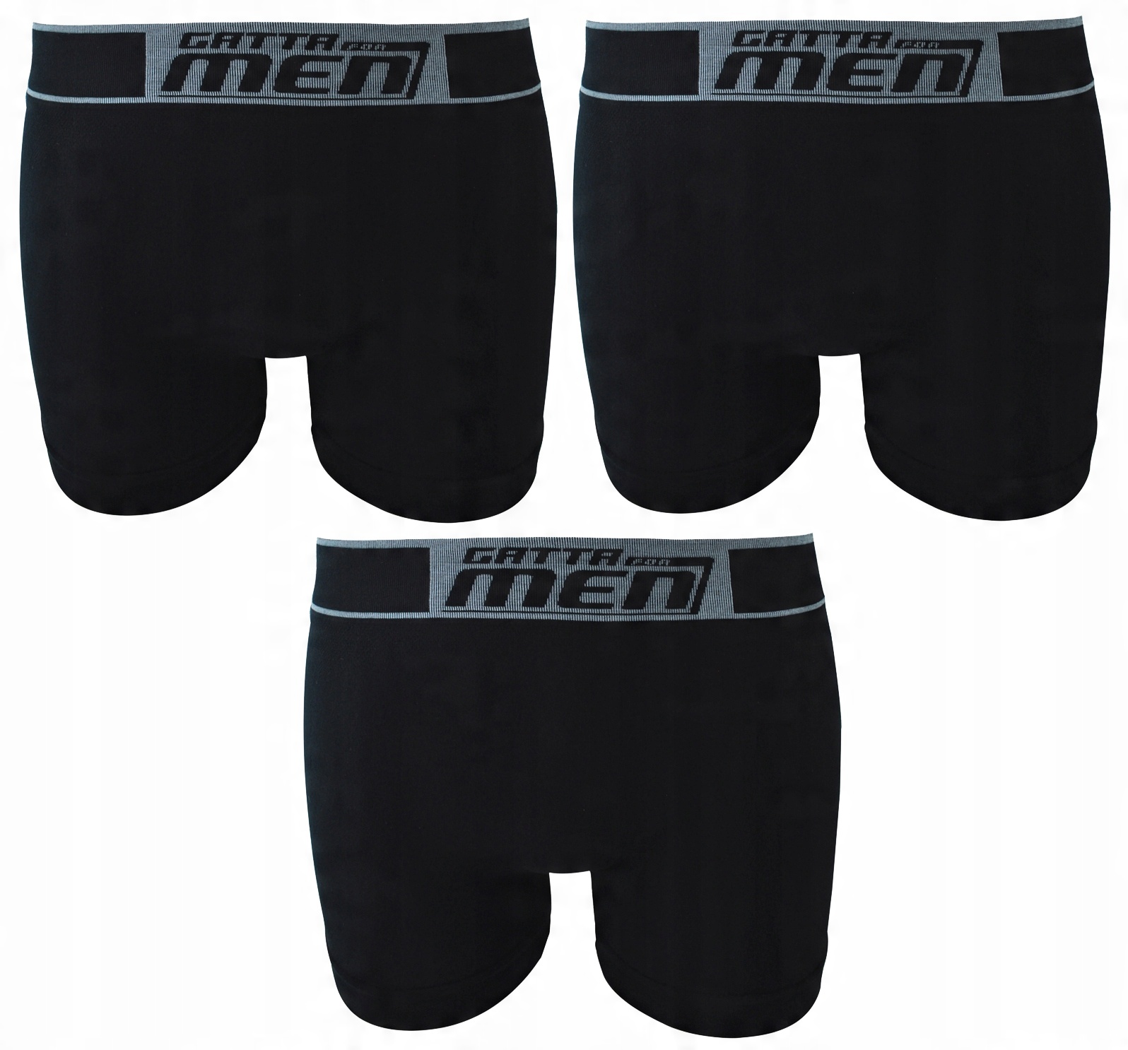 

3 X Gatta Boxer Bawełna Bokserki Meskie Czarne XL