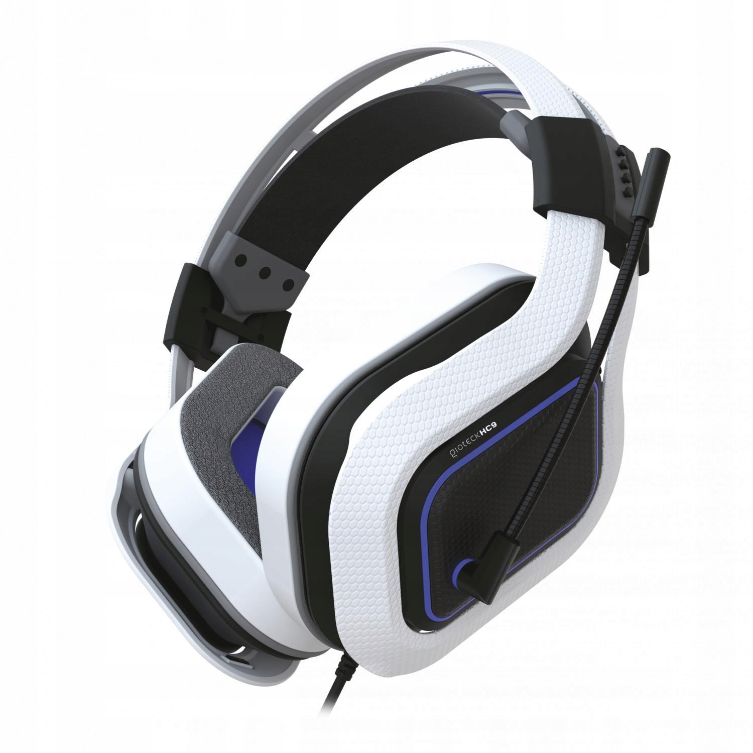 Gioteck Przewodowy zestaw słuchawkowy do gier HC-9 na PS5, PS4
