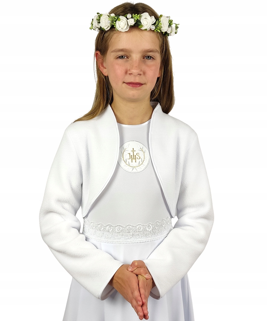 

Bolerko komunijne żakiecik na komunię r. 140