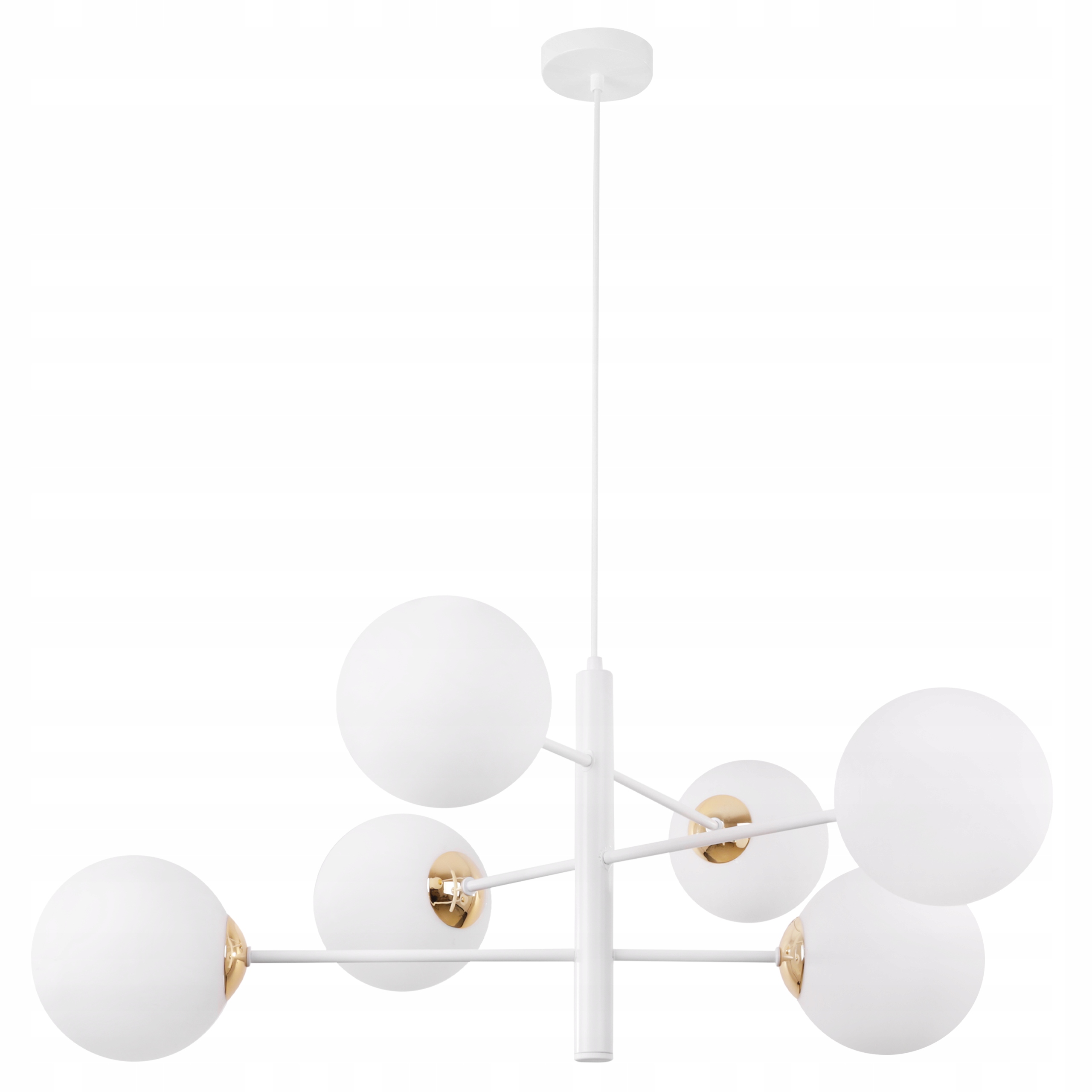 Dekorativní glamour lampa Vicenza, lustr do velkého pokoje, moderní