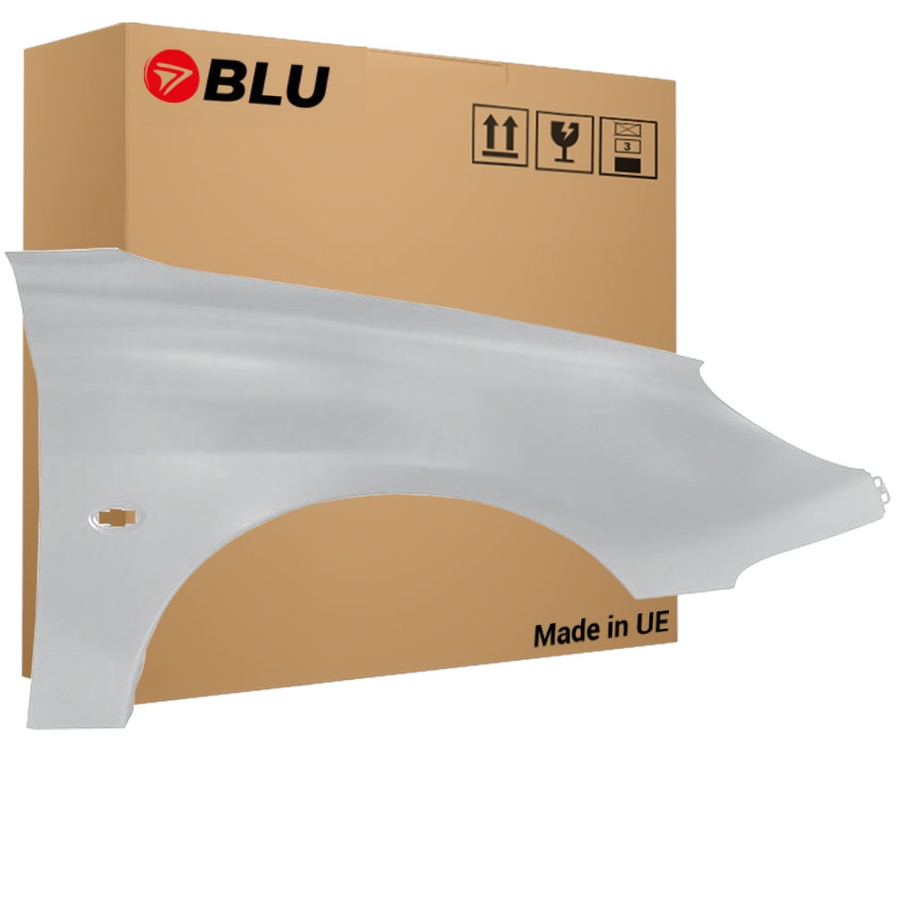 Blu Blatník Peugeot 206 CC Ezr pravý šedý 98-09 přední