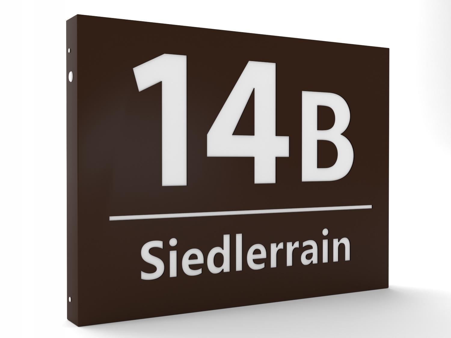 Tabliczka numerem domu PODŚWIETLANA adresowa LED Materiał aluminium