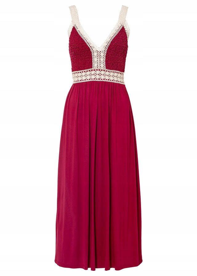 Quiz raspberry red embroidered deals dress