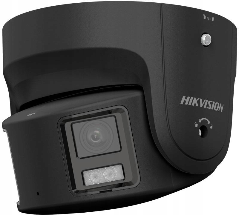 Kamera IP Hikvision DS-2CD2387G2P-LSU/SL(4mm) (Black) 8Mpx panorama 180°