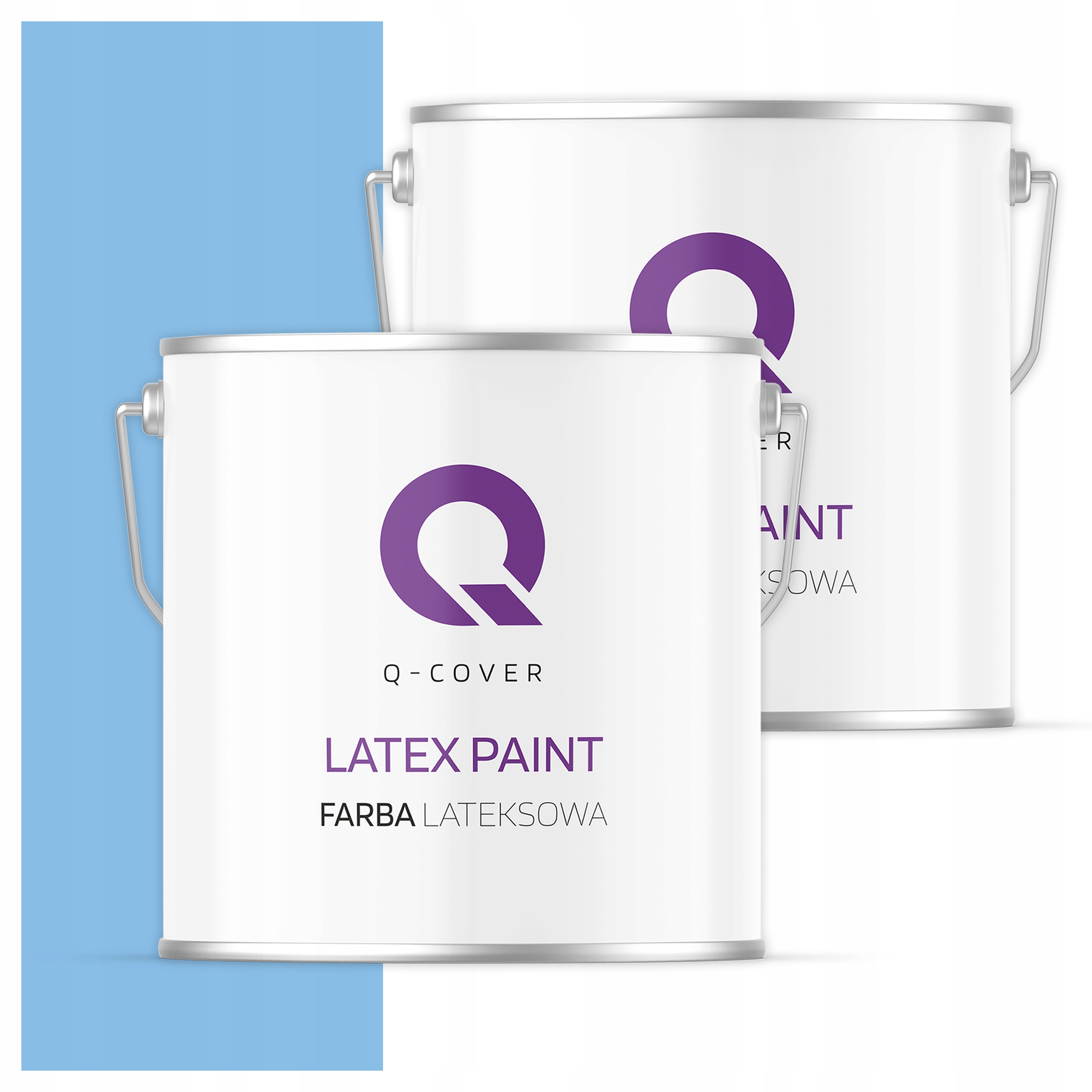 Latexová farba na interiér steny Stropy 5L Hlboká matná kráľovská modrá