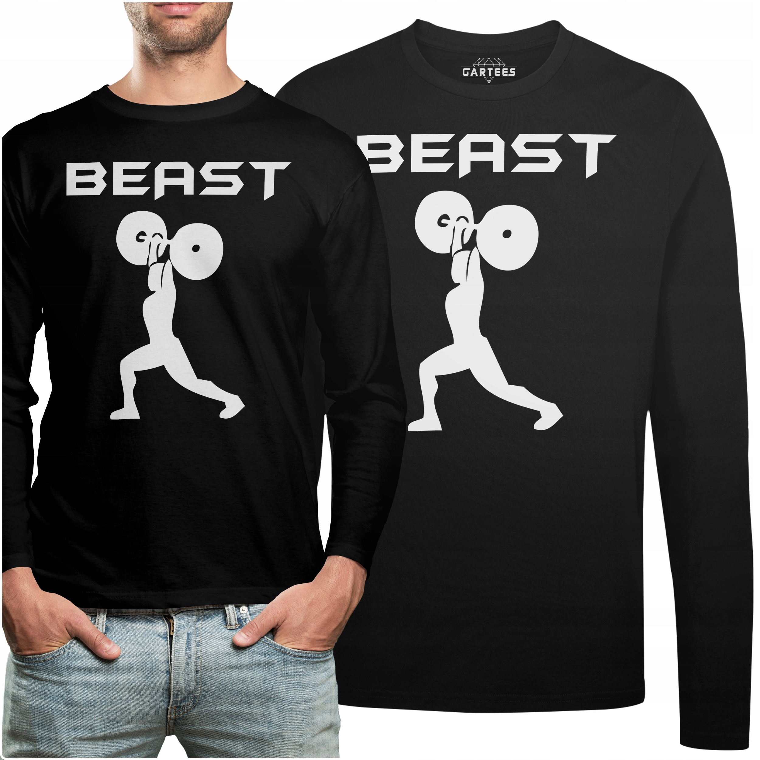 

Koszulka Long Na Prezent Siłownia Beast Napisy