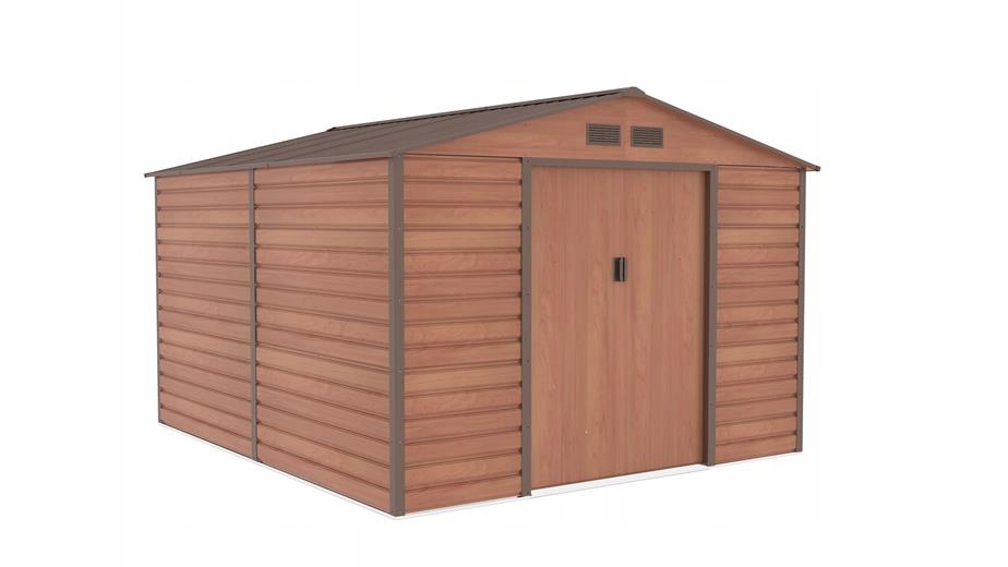 Domek ogrodowy G21 Gah 884 277 x 319 cm, brązowy