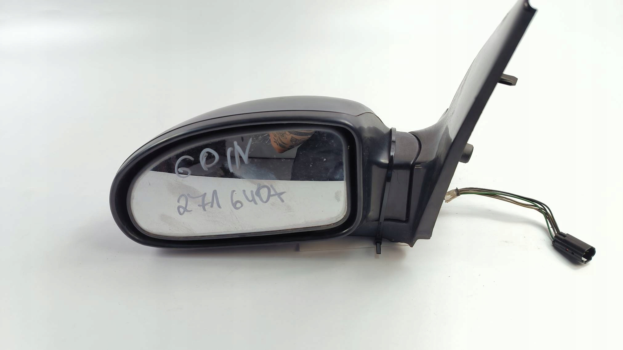 mirror left EU black, FORD FOCUS MK1 6 PIN