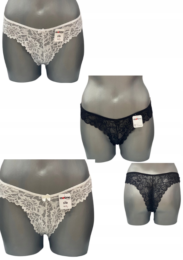 

Majtki damskie stringi koronkowe 6 pack standard