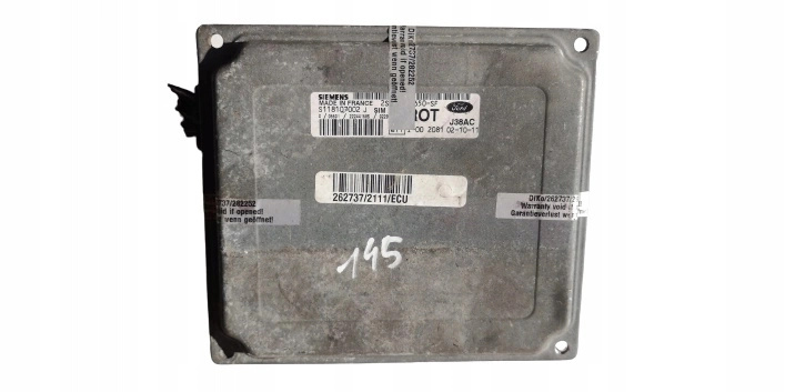 Computer ECU FORD FIESTA S118107002 Original