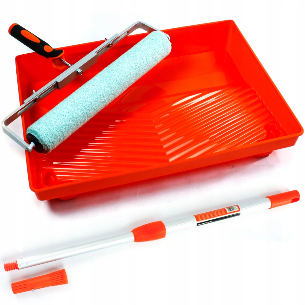 Malířský Váleček 40 cm 10 mm Kuweta Držák Na Malování Stěn Stropů