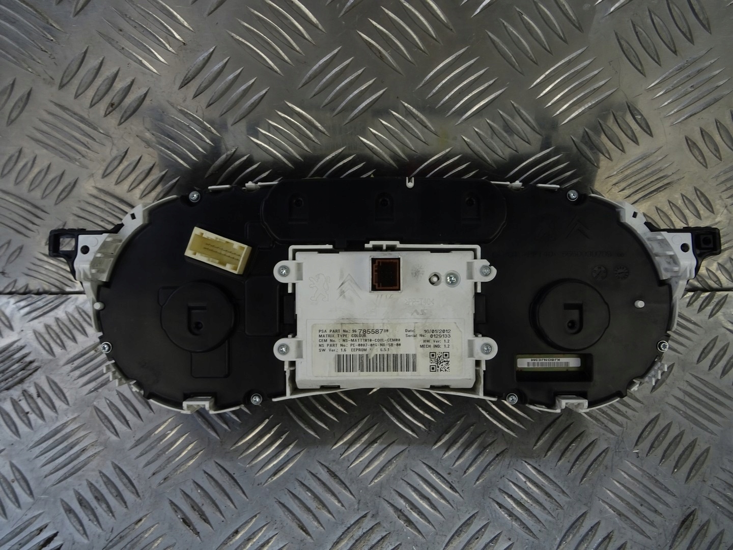 PEUGEOT 508 dials clock 9678558780