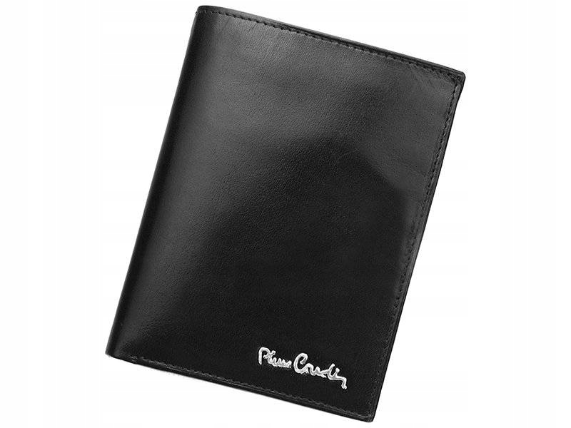 

Duży Portfel Męski Pierre Cardin Rfid Czarny Skóra