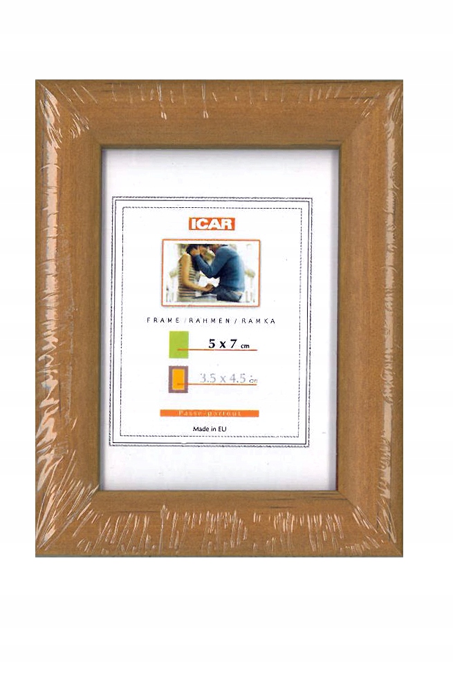 RAMKA 5x7 ECO KOLOR ORZECH