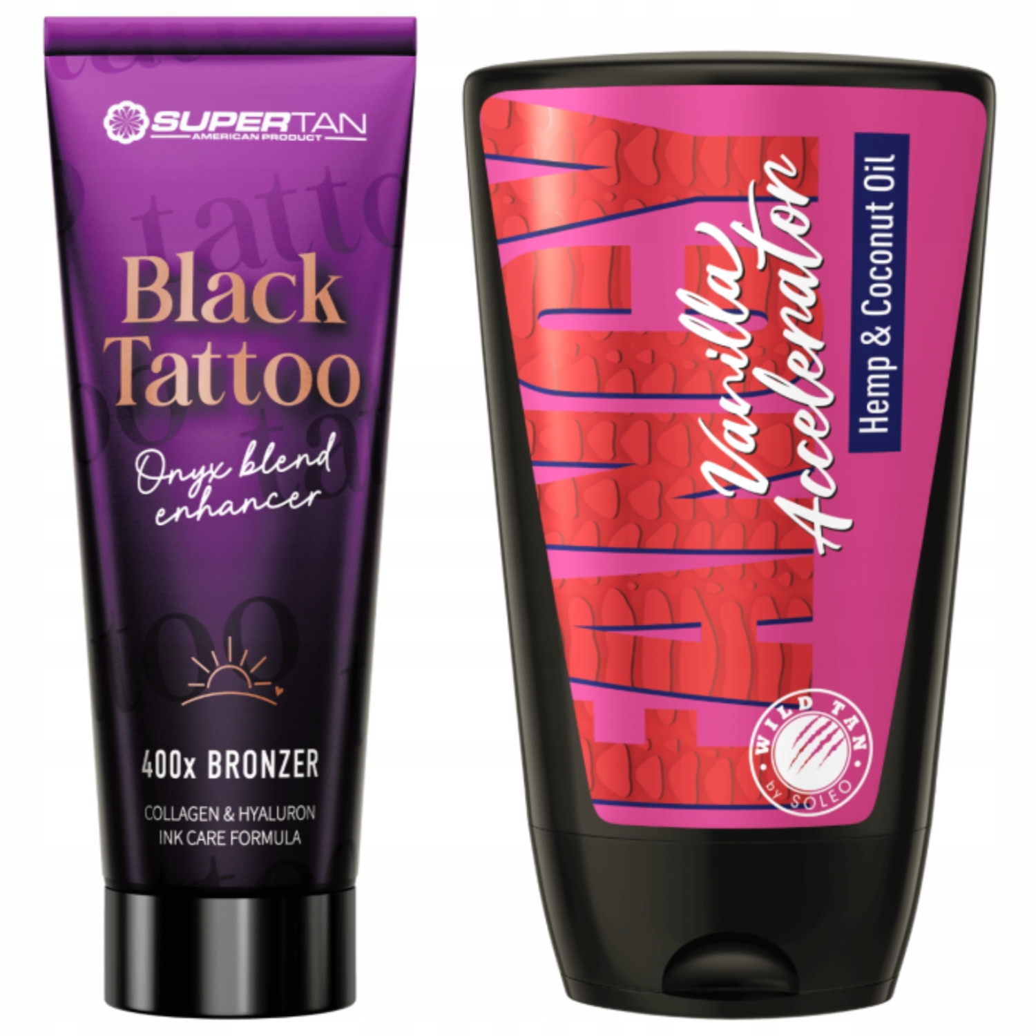 Supertan Černá Tattoo Wild Tan Fancy Vanilla Bonus