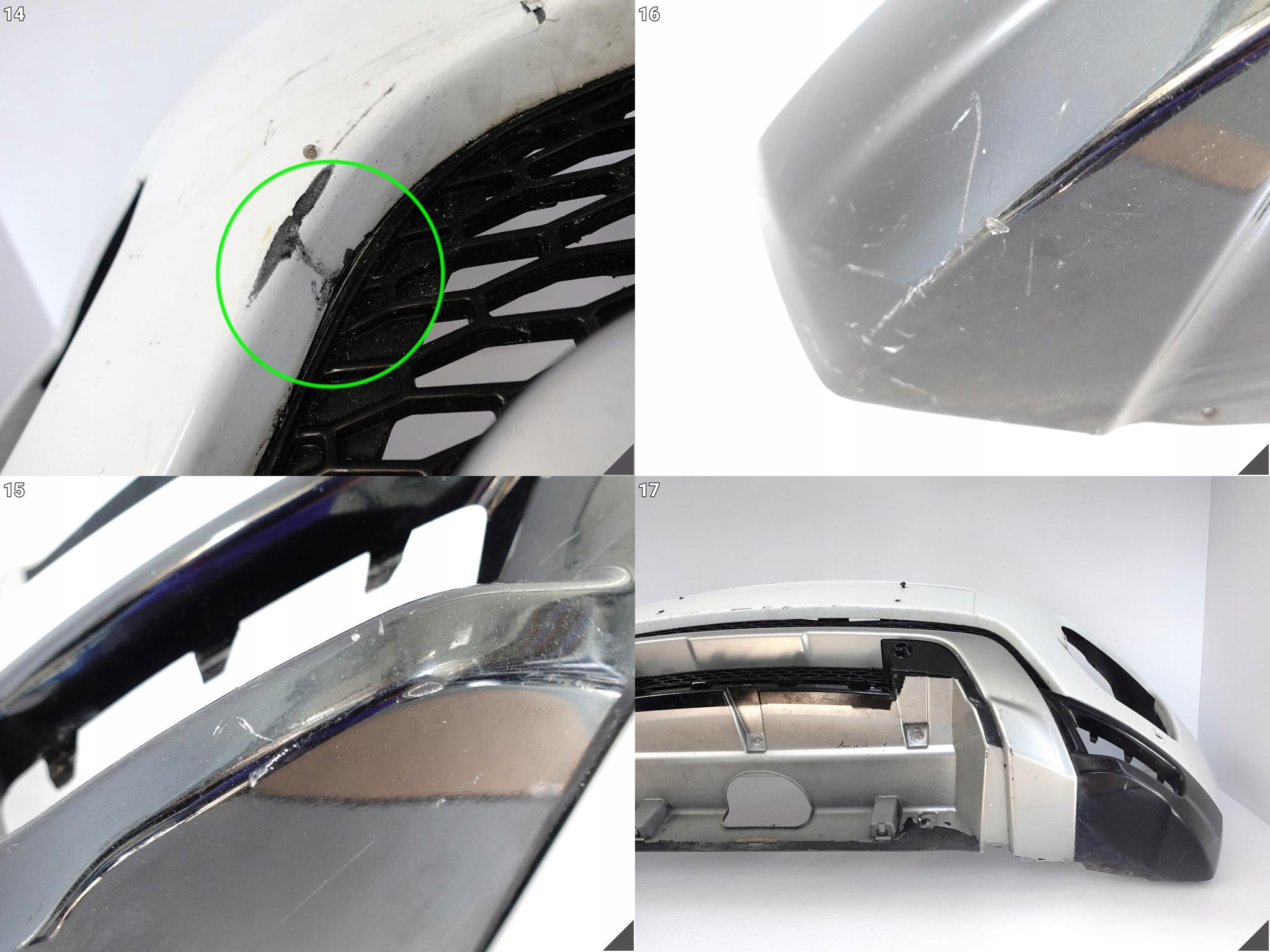 RANGE ROVER EVOQUE LIFT 15-18 L538 DYNAMIC bumper front (PDC/washers)