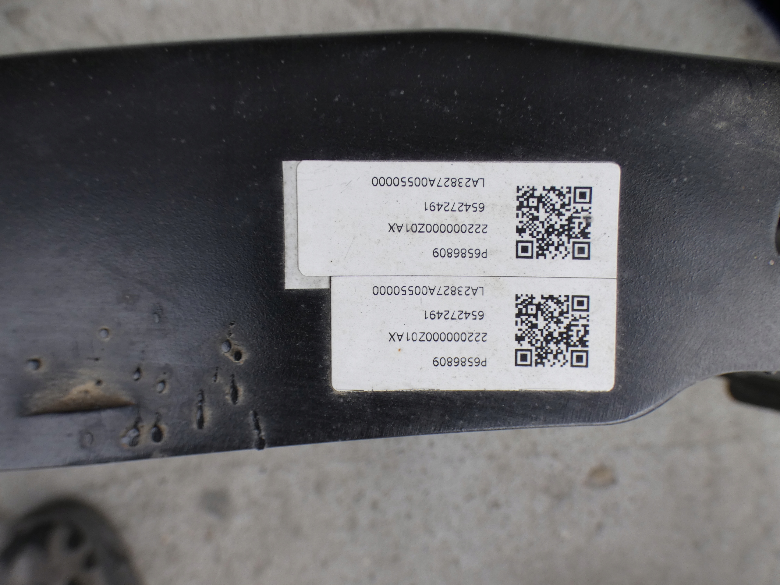 MG4 MG axle beam subframe rear part 2023R 6586810